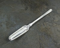 Lot 45 - A George III silver marrow scoop, William Eley...