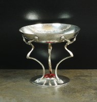 Lot 61 - An Arts and Crafts silver pedestal dish, John...