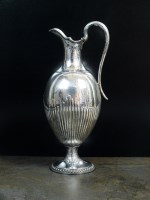 Lot 67 - A Victorian silver claret jug, Walter & John...