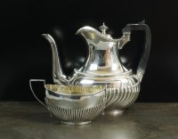 Lot 68 - A Goldsmiths and Silversmiths silver coffee...