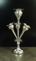 Lot 77 - A George V silver mounted epergne, Joseph...