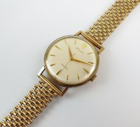 Lot 310 - A Gentleman's 9ct gold Rolex Precision...