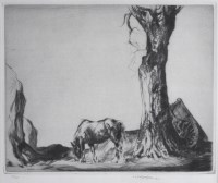 Lot 341 - John Nicolson (1891-1951) The Quiet Hour,...