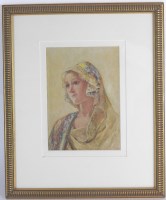 Lot 365 - David Woodlock (1842-1929) Lady with a...