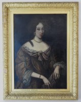 Lot 393 - English School, late 17th century Portrait of...