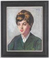 Lot 414 - Philip Naviasky (1894-1983) Portrait of Rachel,...