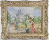 Lot 419 - John Strevens (1902-1990) Jardin Des Tuileries,...