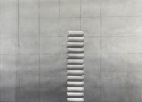 Lot 430 - Barrie Cook (B.1929) Corrugated Image, pen,...