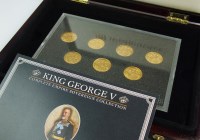 Lot 444 - A Westminster cased set of seven King George V...