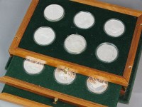 Lot 471 - The conservation silver proof coin collection,...