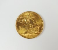 Lot 483 - An Elizabeth II sovereign, dated 1974