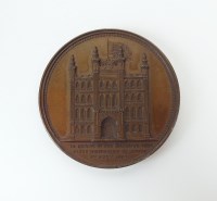 Lot 505 - Victoria, copper medal, by W.Wyon , in honour...