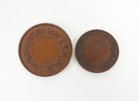 Lot 509 - William IV, bronze medal 'Royal Horticultural...