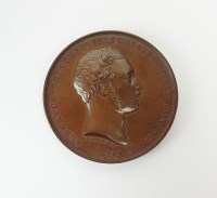 Lot 511 - Victoria, bronze medal, to commemorate...