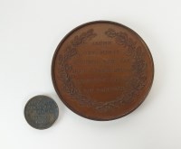 Lot 515 - William IV, bronze school award medal, dated...