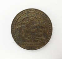 Lot 516 - George II, Porto Bello taken 1739, a pinchbeck...