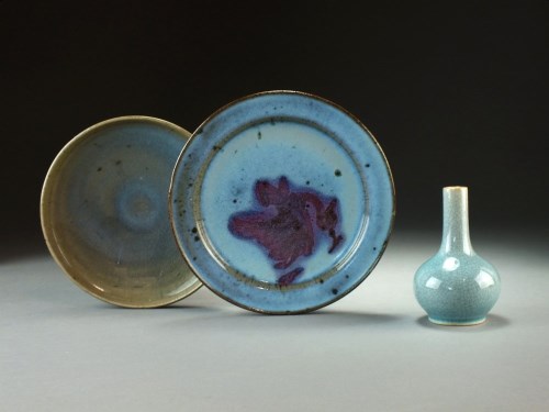 Lot 78 - Three Chinese monochromes, Qing...