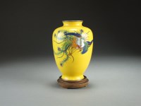 Lot 238 - A Japanese cloisonne vase, Taisho period, of...