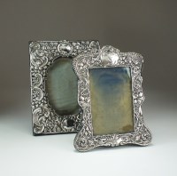Lot 30 - An Edwardian silver mounted photograph frame,...
