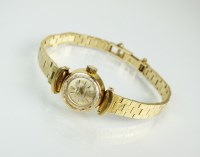 Lot 206 - A Lady's Rolex Precision bracelet watch, the...