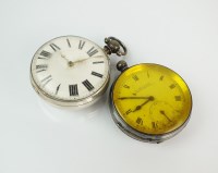 Lot 232 - A Gentleman's mid-19th century silver cased...