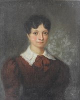 Lot 257 - British school, late 19th century Portrait of...