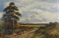 Lot 298 - Carl Brennir (1850-1920) Hambledon Common,...