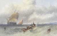 Lot 331 - Attributed to Sidney Paget (1860-1908) Rowing...