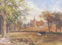 Lot 341 - James Burrell Smith (1824-1897) Brook Church,...