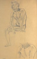 Lot 363 - Adolphe Valette (1876-1942) A pair of life...