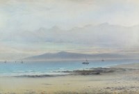 Lot 384 - James Aitken (1854-1935) Near Ardrossan on the...