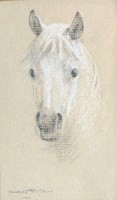 Lot 388 - Raoul Millais (1901-1999) The Grey Pony,...