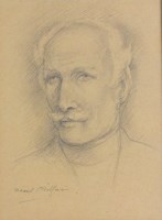 Lot 391 - Raoul Millais (1901-1999) Self portrait,...