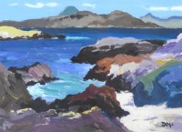 Lot 433 - Donald McIntyre (1923-2009) Ben More from Iona,...