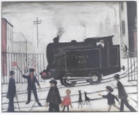 Lot 440 - Laurence Stephen Lowry RA (1887-1976) Level...