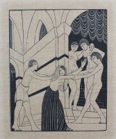Lot 446 - After Eric Gill (1882-1940) The Harem 1925,...