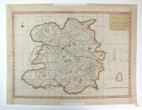 Lot 494 - Haywood A Map of Shropshire Engraved From an...