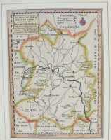 Lot 497 - Seller (John) Map of Shropshire 1695,...