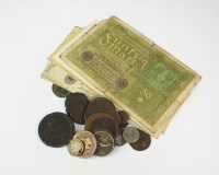 Lot 583 - A collection of British and foreign coinage,...