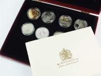 Lot 593 - A collection of Commemorative coinage, to...