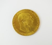 Lot 602 - Austria- Franz Joseph I, 100 krona, dated 1915...