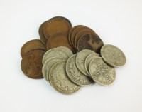 Lot 617 - A collection of British and foreign coinage,...
