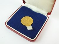 Lot 620 - An Elizabeth II sovereign, dated 1979, within...