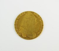 Lot 628 - A George III Guinea, dated 1785, Fourth...
