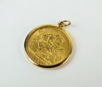 Lot 655 - A George V half sovereign, dated 1914, within...