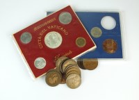 Lot 659 - A collection of British and foreign silver,...