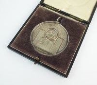 Lot 681 - A silver long service medal, awarded to 'Elias...