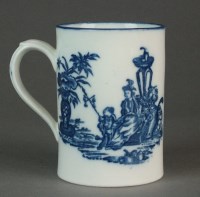 Lot 127 - A Caughley mug transfer-printed in the Bell...