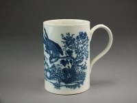 Lot 135 - A Caughley mug, circa 1785-1792,...