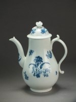 Lot 206 - A Caughley coffee pot and cover...